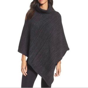 Barefoot Dreams Black Poncho OSFM